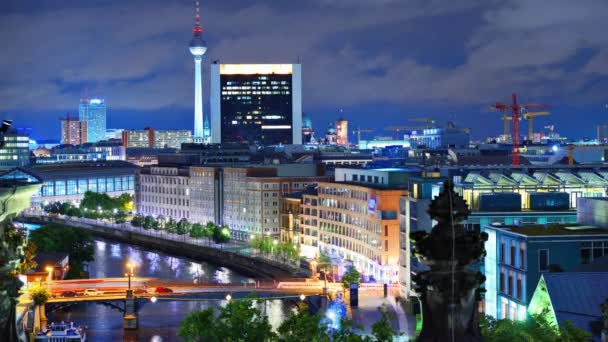 Berlin Niemcy — Wideo stockowe