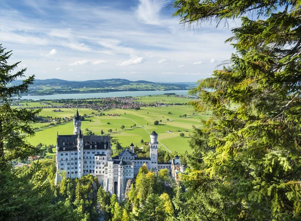 Neuschwanstein kastély — Stock Fotó