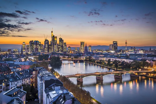 Frankfurt Tyskland — Stockfoto