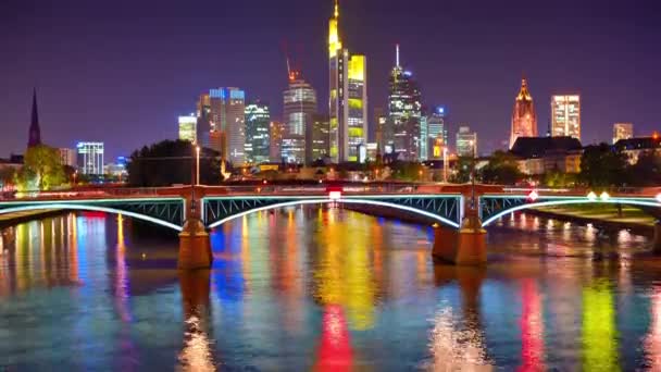 Frankfurt alemanha — Vídeo de Stock