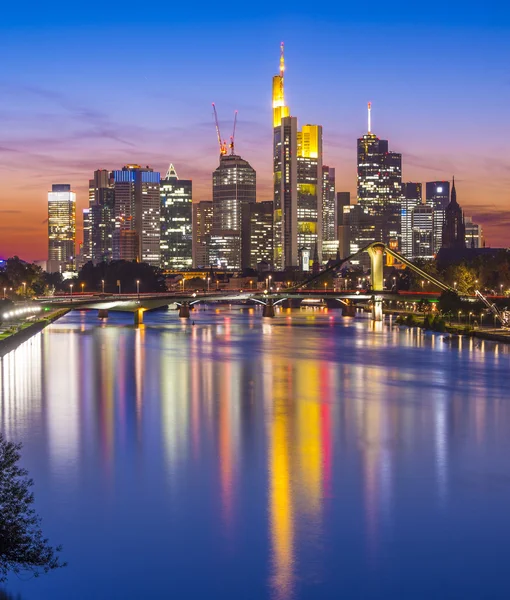Frankfurt, Németország — Stock Fotó