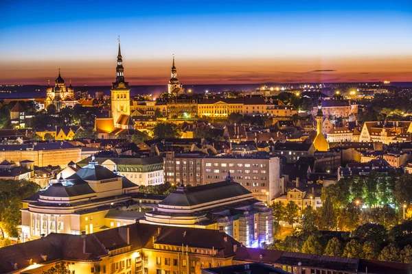Tallinn Észtország Skyline — Stock Fotó