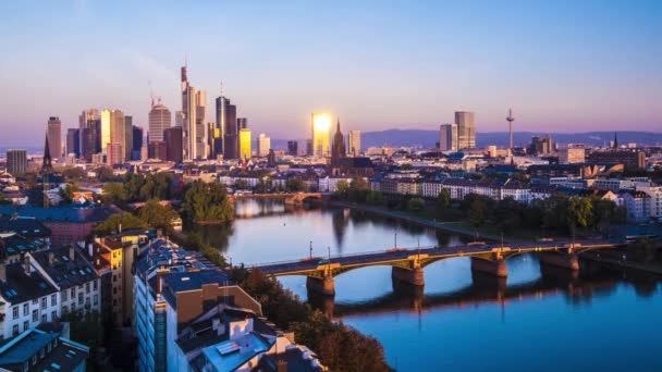 Frankfurt am main — Vídeo de stock
