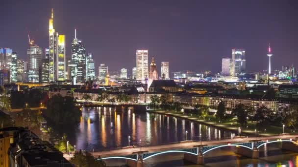 Frankfurt am main — Vídeo de stock