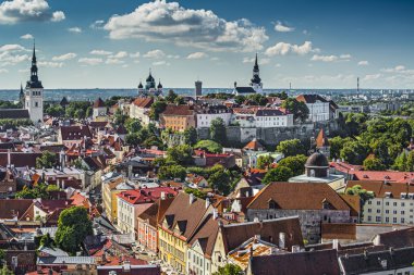 Tallinn, Estonya manzarası
