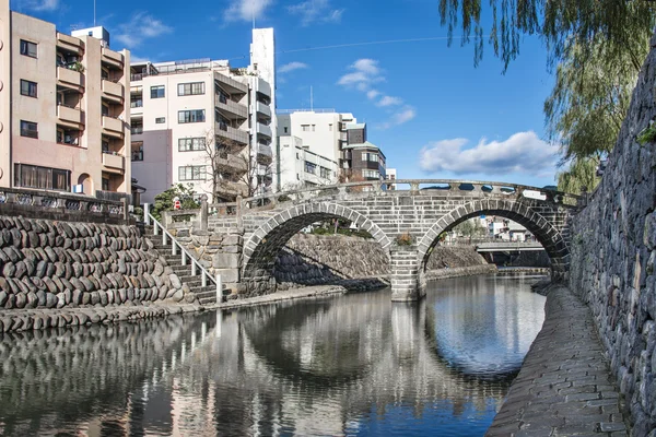 Brýle most v nagasaki — Stock fotografie