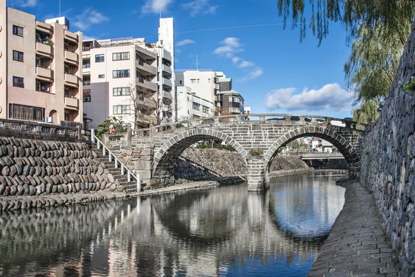 Okulary most w nagasaki — Zdjęcie stockowe