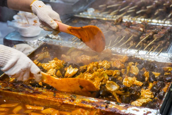 Seoul Night Market — Stock Photo, Image