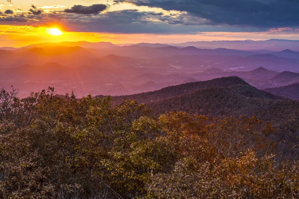 Blue Ridge Mountains — Zdjęcie stockowe