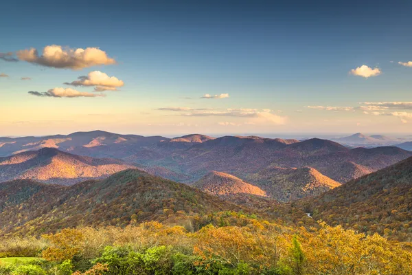 Blue Ridge Mountains — Zdjęcie stockowe