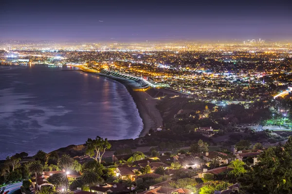 Costa del Pacifico di Los Angeles — Foto Stock