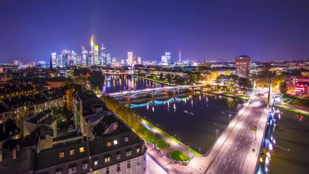 Frankfurt — Stok video