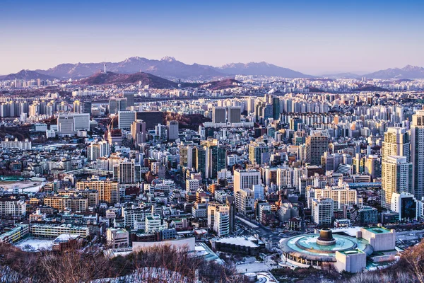 Skyline de Séoul — Photo