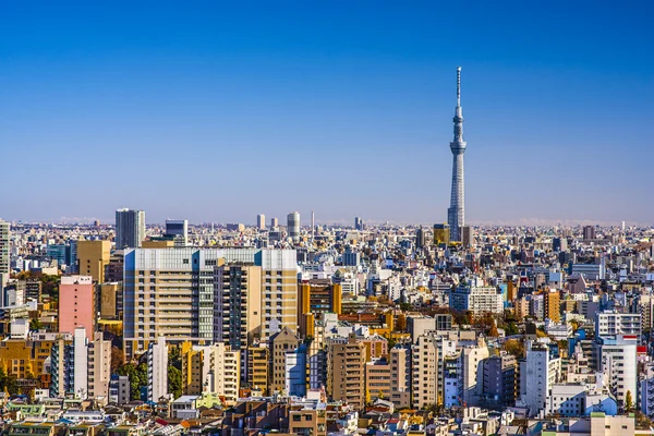 Tóquio, Japão tarde — Fotografia de Stock