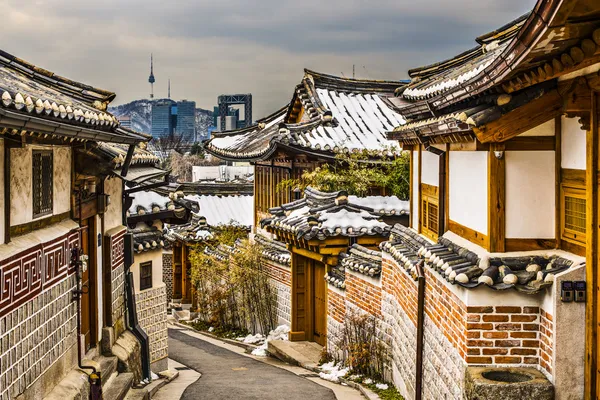 Historiska kvarter i seoul — Stockfoto