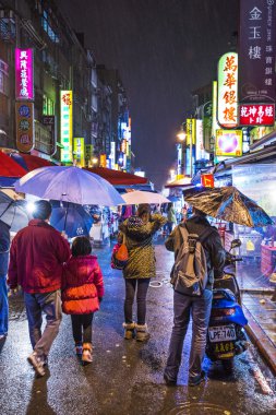 Taipei gece pazarı