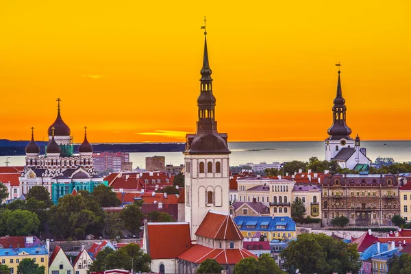 Tallinn, Estonya manzarası — Stok fotoğraf