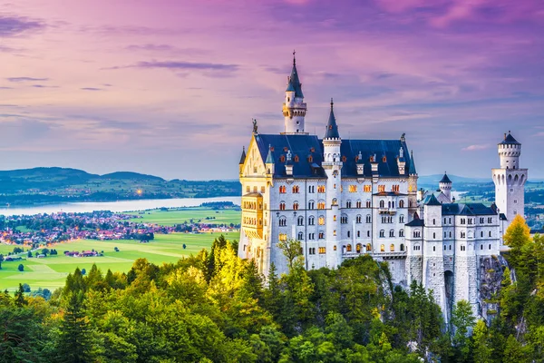 Castelo de neuschwanstein — Fotografia de Stock