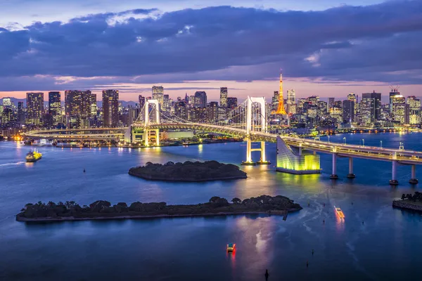 Tokyo Bay, Japan. — Stockfoto