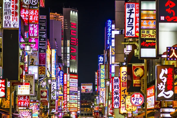 东京新宿 — 图库照片