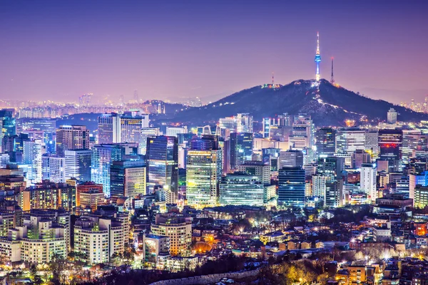 Skyline di Seoul — Foto Stock