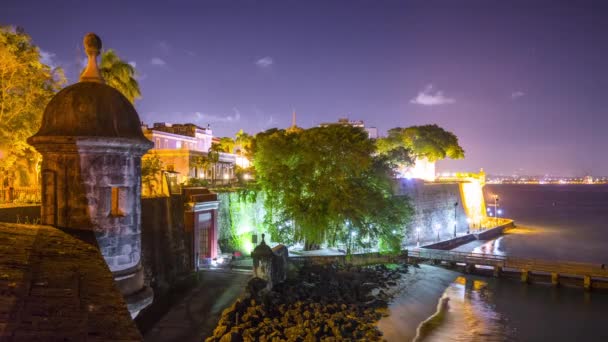 San Juan Puerto Rico — Vídeo de stock