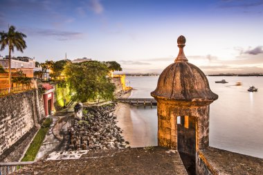 San juan, Porto Riko sahil