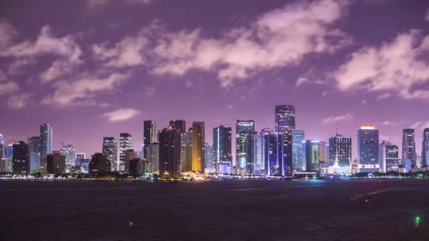 Lapso de tiempo de Miami — Vídeo de stock