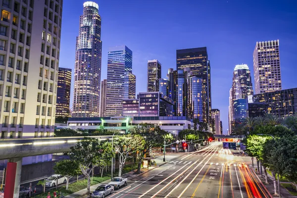 Het centrum van Los Angeles — Stockfoto