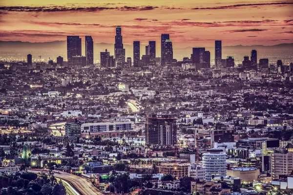 Sentrum av Los Angeles – stockfoto