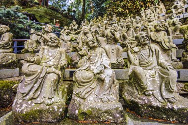 Monk Statues clipart