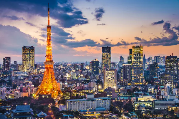 Tokyo, Japan at Tokyo Tower — Stock Photo, Image