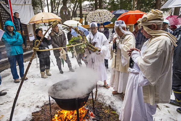 Shinto ceremonie — Stockfoto