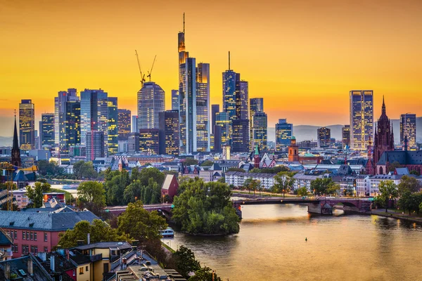 Frankfurt, Duitsland — Stockfoto