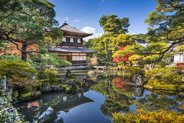 Kyoto a Ginkakuji — Foto Stock