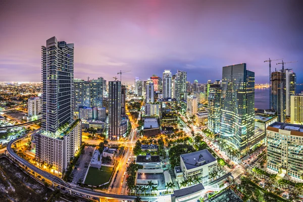 Miami Florida Skyline — Stock Fotó