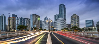 Miami Florida Skyline clipart