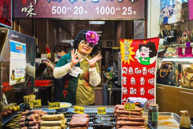 Taipei gece pazarı