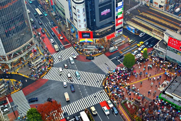 Shibuya Crossing — Zdjęcie stockowe