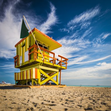 Miami beach lifegaurd Kulesi