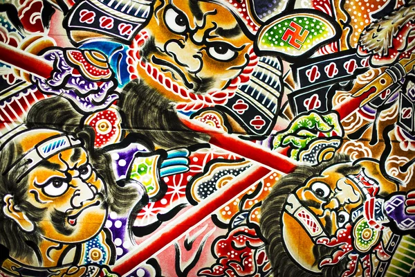 Nebuta drijft — Stockfoto