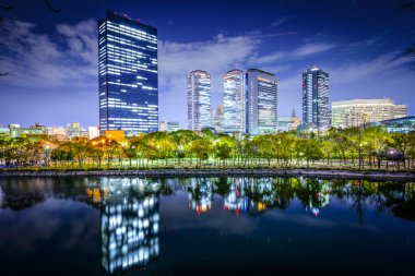 Osaka, Japonya iş parkı