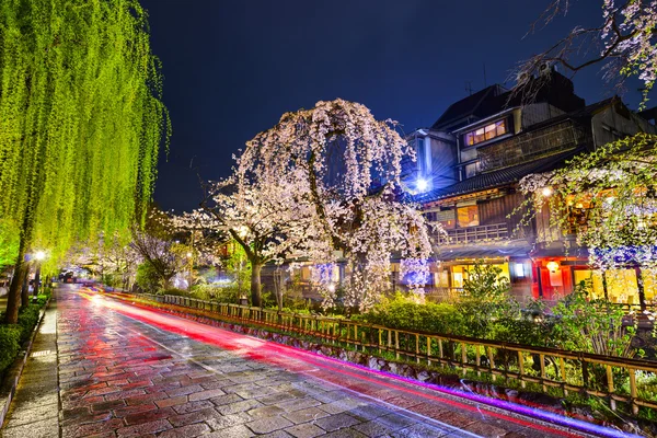 Distrito de Gion, Quioto — Fotografia de Stock