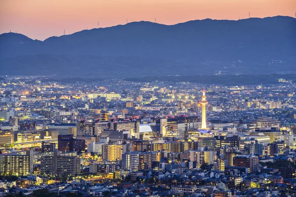 Horizonte de kyoto — Fotografia de Stock