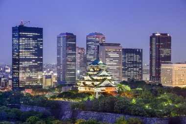 Osaka, Japonya cityscape