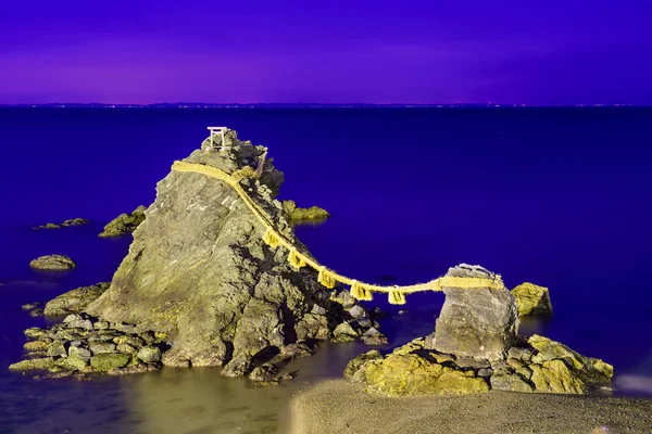 Meoto Iwa kayalar — Stok fotoğraf