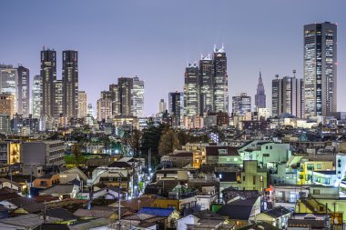 Batı shinjuku, Tokyo Japonya