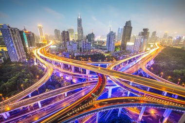 Shanghai Highways clipart