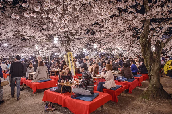 Фестиваль цветения вишни — стоковое фото