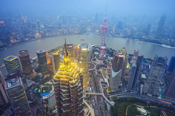 Shanghai Skyline — Stock Photo, Image